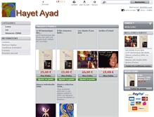 Tablet Screenshot of boutique.hayet-ayad.com